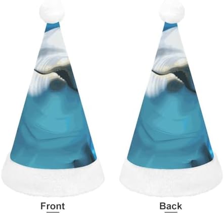 Santa Hat Dolphin with Smile Christmas Party Headwear