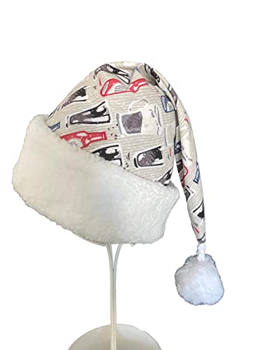 Beer Santa Hat Novelty Christmas Party Adult Headwear