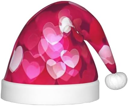 Valentines Love Heart Santa Hat Funny Christmas Headwear