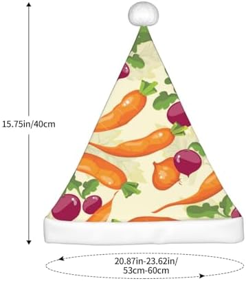 Qin And Zheng Cartoon Vegetables Santa Hat