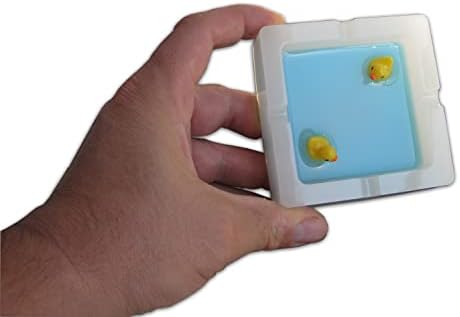 Handmade Resin Duck Ashtray with Four Holes