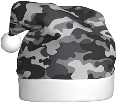 Abstract Camouflage Santa Hat for Christmas Party Favors