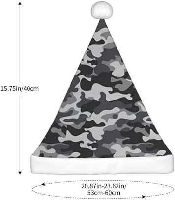 Abstract Camouflage Santa Hat for Christmas Party Favors