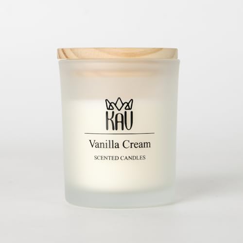KAV Scented Candle - Vanilla Cream Sweet Vanilla Coffee