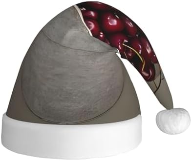 Christmas Bucket Hat With Cherries For Adults
