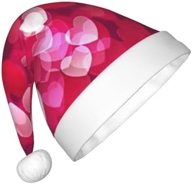 Valentines Love Heart Santa Hat Funny Christmas Headwear