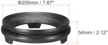 MECCANIXITY Ball Stand Holder Display Base 20cm Black