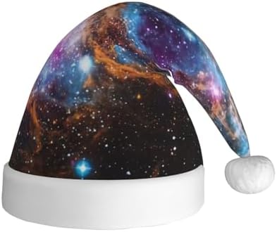 QinZheng Universe Galaxy Santa Hat for Women