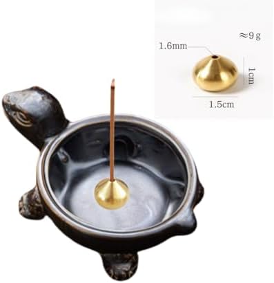 Turtle Ceramic Ashtray Sturdy Home Office Decor