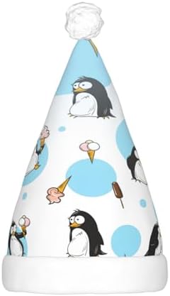 Penguin Balloon Snowflake Christmas Santa Hat Plush Light Up for Adult