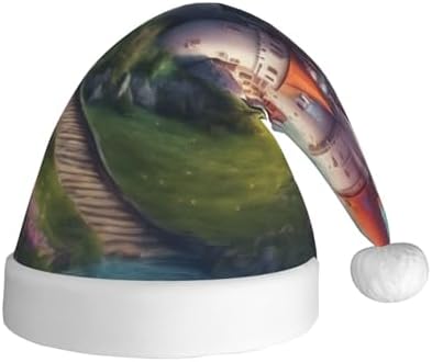 QINZHENG Magic Fairy Tale Castle Santa Hat