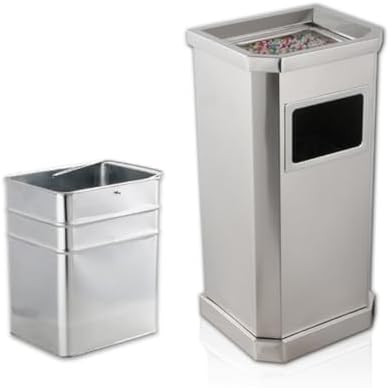 AZENHUA Standing Stainless Steel Ashtray