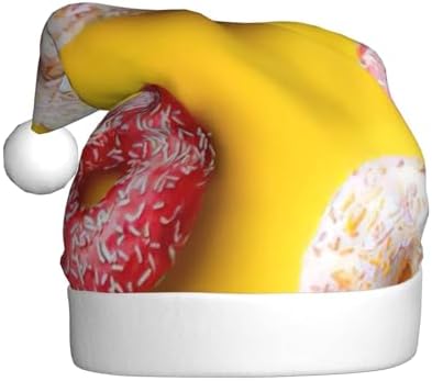 Qin Zheng Personalized Santa Hat with Doughnut Print