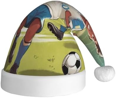 QINZHENG Personalized Santa Hat for Boys and Adults