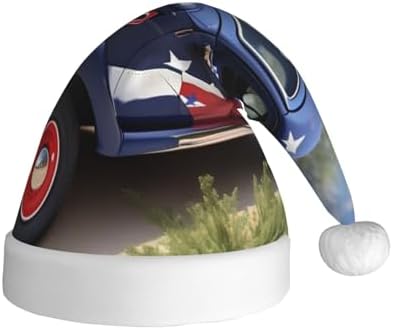 QinZheng 4th Of July Patriotic Santa Hat