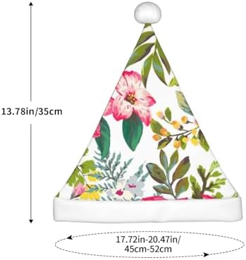 Hibiscus Flowers Christmas Santa Hat Small Size