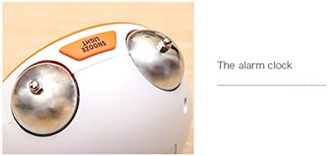 Mechanical Double Bell Alarm Clock with 4-in-1 Display