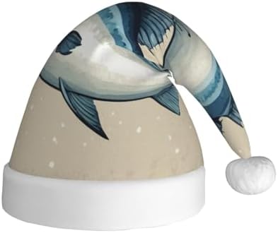 QINZHENG Bluefish Design Santa Hat for Women