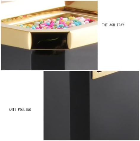 AZENHUA Standing Stainless Steel Ashtray