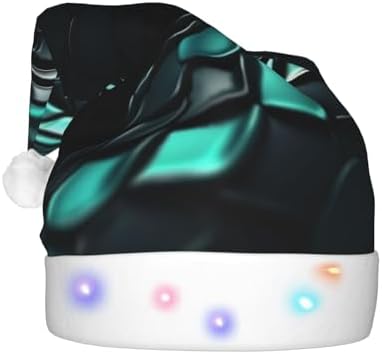 QINZHENG 3D Snake LED Christmas Hat for Adults