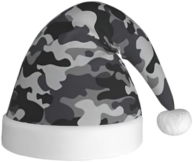 Abstract Camouflage Santa Hat for Christmas Party Favors