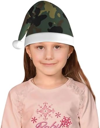 Camouflage Santa Hat Christmas Party Headwear