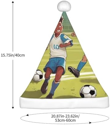 QINZHENG Personalized Santa Hat for Boys and Adults