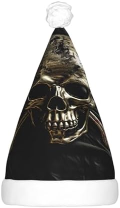 QINZHENG LED Pirate Flag Santa Hat for Christmas Party