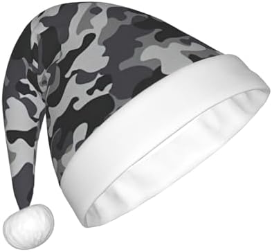 Abstract Camouflage Santa Hat for Christmas Party Favors