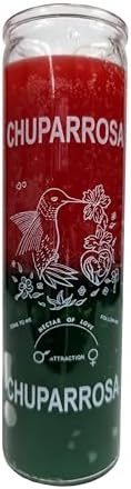 Generic Hummingbird Red Green Pillar Candle
