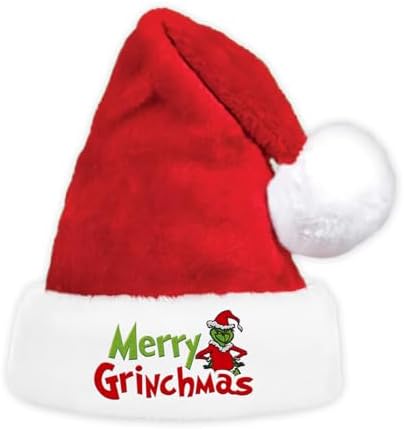 Funny Christmas Santa Hat for Adults and Kids