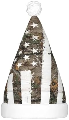 Interstellar Camouflage Santa Hat with LED Light Up