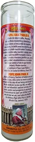 Staci19 Pope John Paul II Perfumed Pillar Candle