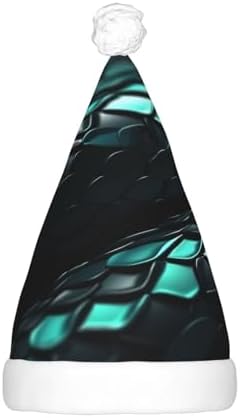 QINZHENG 3D Snake LED Christmas Hat for Adults