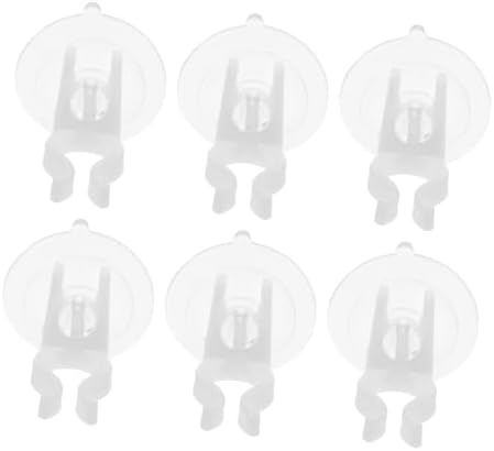 HOOTNEE Led Tealight Candles Suction Cup Holder 6 Pack