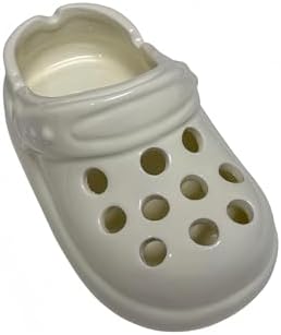 Cute Crocs-Shaped Ceramic Smokeless Ashtray
