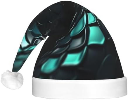 QINZHENG 3D Snake LED Christmas Hat for Adults