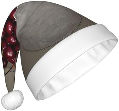 Christmas Bucket Hat With Cherries For Adults