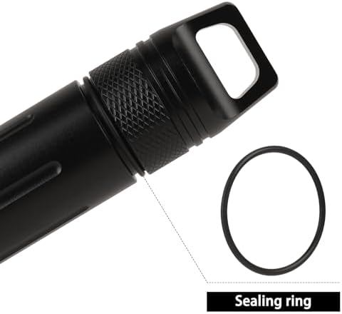 SHIDOW Portable Ashtray with Lid 2Pcs Black