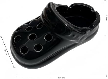 Cute Crocs-Shaped Ceramic Smokeless Ashtray