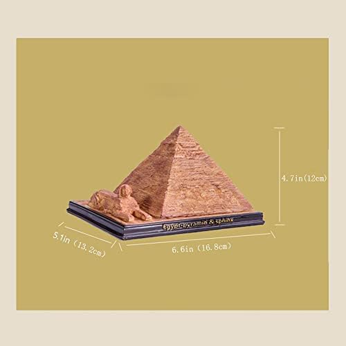 One Billiono BESPORTBLE Resin Pyramid Statue