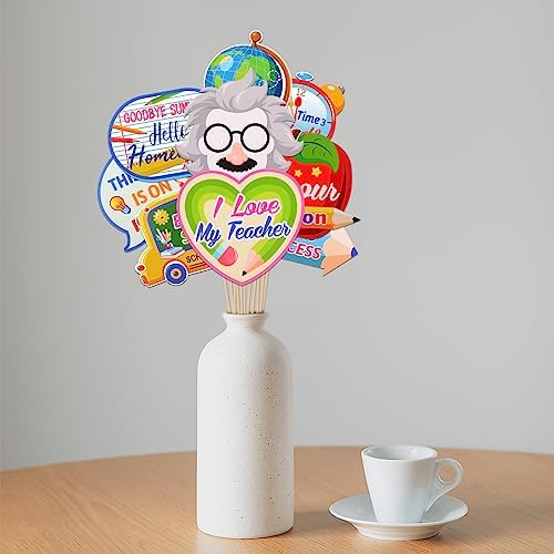 35pcs Novelty Back to School Photo Booth Props for Kids