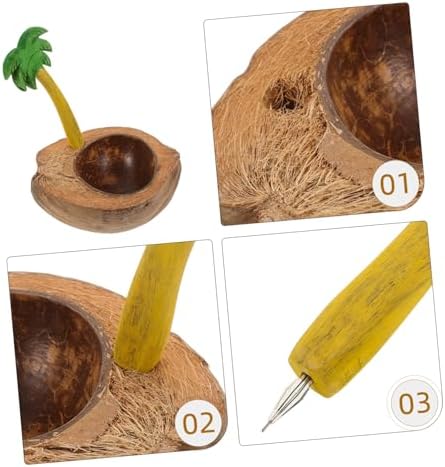Wakauto Coconut Shell Candle Holder for Home Decor