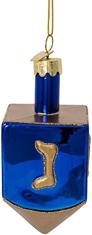 Kurt Adler Noble Gems Hanukkah Ornament Set