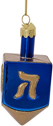 Kurt Adler Noble Gems Hanukkah Ornament Set