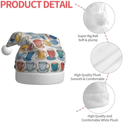 QINZHENG Personalized Santa Hat Christmas Decoration