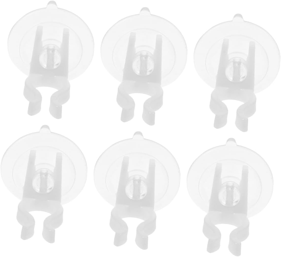 HOOTNEE Led Tealight Candles Suction Cup Holder 6 Pack