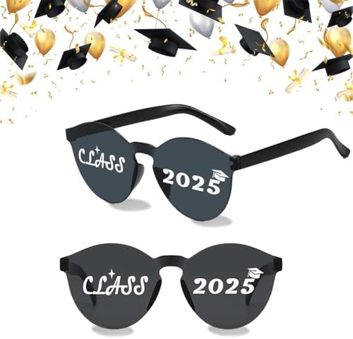 Vegove 12 Pc Class Of 2025 Graduation Sunglasses