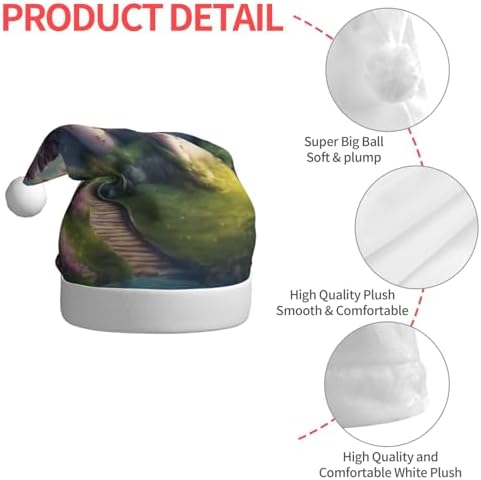 QINZHENG Magic Fairy Tale Castle Santa Hat