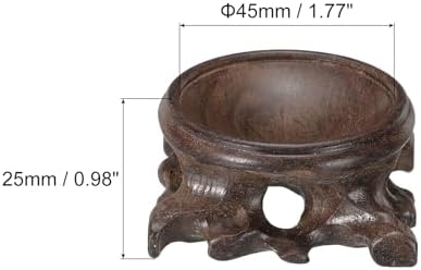 MECCANIXITY Wooden Ball Stand for Crystal Balls and Decor